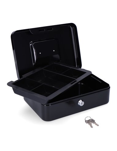 Caja de caudales cfc09 250x180x90mm negro m13399 micel