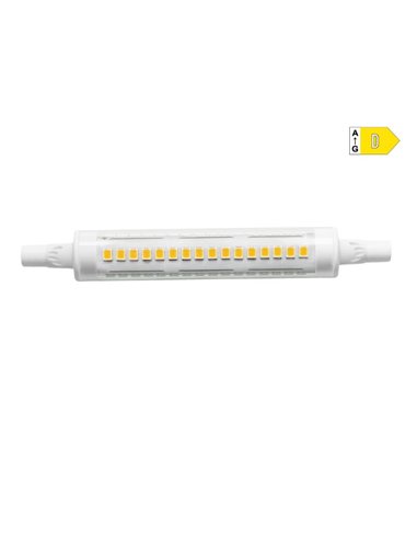 Bombilla lineal led 118mm r7s 9w 1100lm 4000k luz dia ø1,5x11,8cm edm