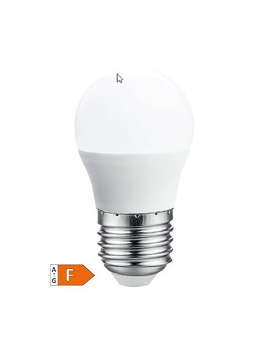 Lámpara LED esférica 7,5W E27 3000K