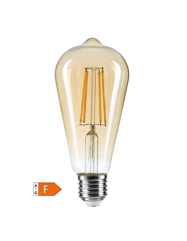 Lâmpada LED vintage pêra 7W E27 2500K