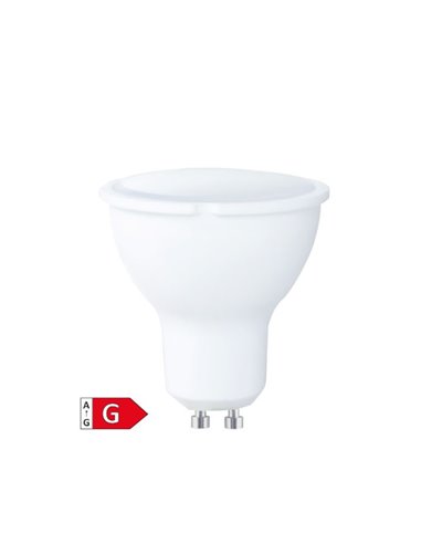 Lâmpada LED dicróica 6W GU10 3000K regulável