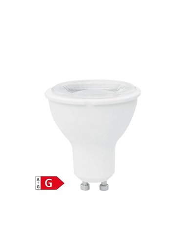 Lâmpada LED dicróica 38º 7W GU10 6000K