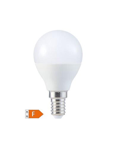 Lámpara LED esférica 8,5W E14 3000K