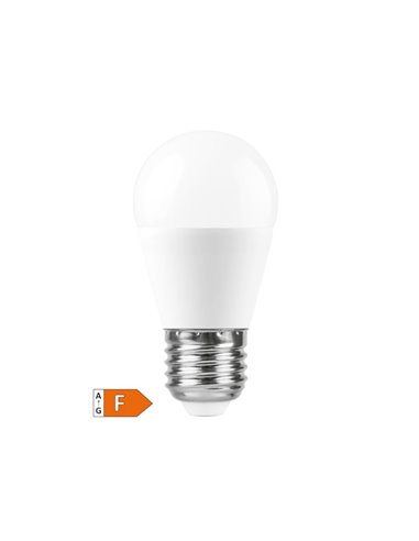 Lámpara LED esférica 8,5W E27 4200K