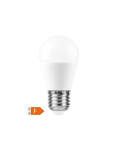 Lámpara LED esférica 8,5W E27 6000K