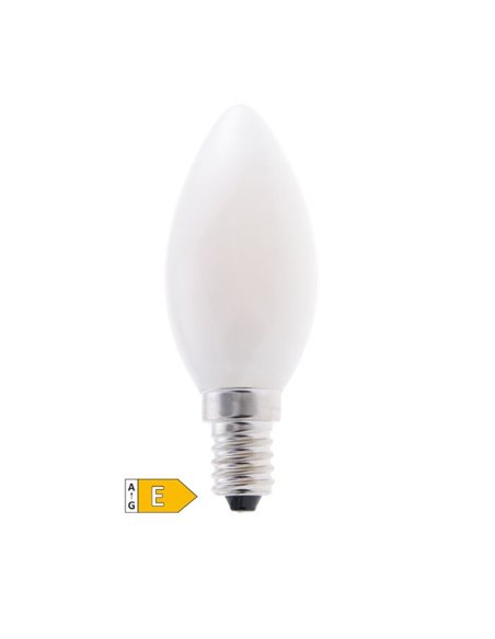 Bombilla de LED Vela Cristal filamento 4W E14 3000K