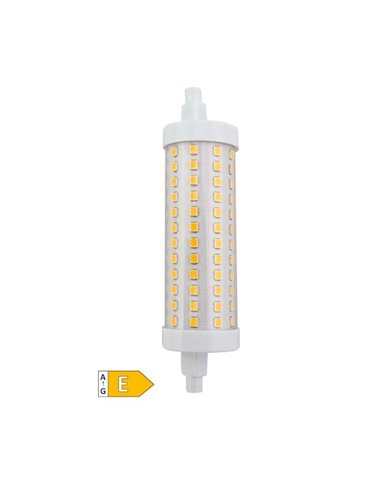 Lampara lineal LED 118mm R7s 12W 3000K regulable