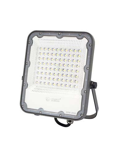 Proyector aluminio LED 50W 4000K IP65 Gris