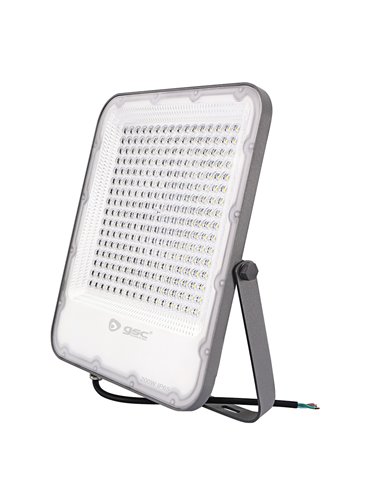 Spot LED de alumínio 200W 6500K IP65 Cinza