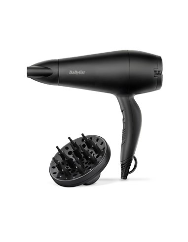 Secador 2000W con difusor negro Smooth D215DE Babyliss