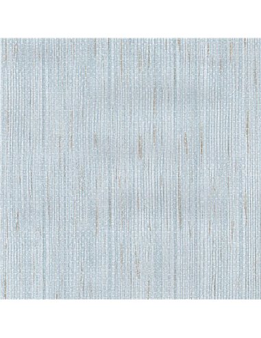 Rollo papel pintado económico bambú azul 0,53x10m 25401 Ich