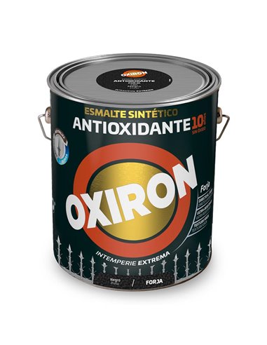 Esmalte antioxidante Oxiron forja negro 4L Titan 5809028