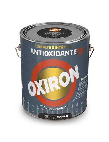 Esmalte antioxidante Oxiron pavonado negro 4L Titan 5809045