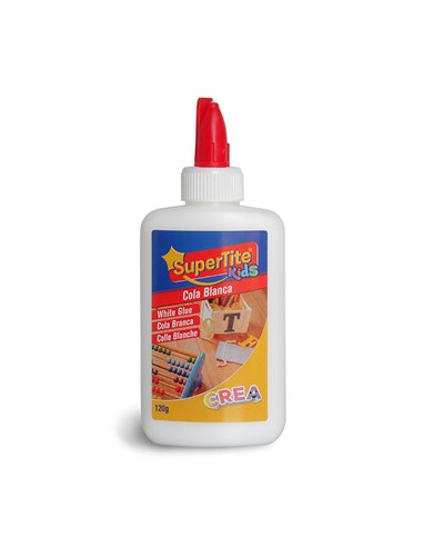 Cola blanca escolar, bote 120g A2427 Supertite