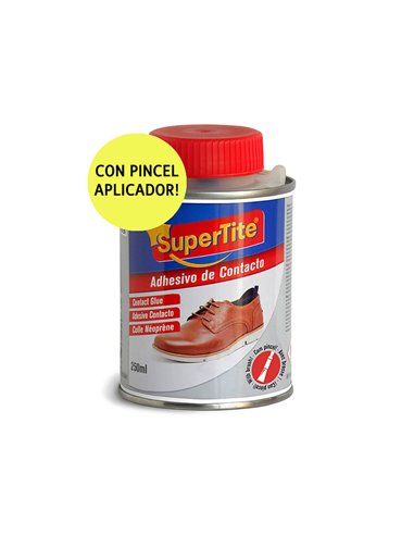 Adhesivo de contacto, bote pincel 250ml A2500 Supertite