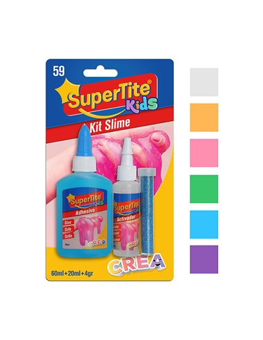 Kit slime, blister 60ml x 20ml x 4g A2759 Supertite