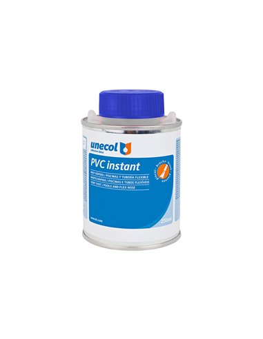 PVC instant, bote metálico 250ml con pincel A2011 Unecol