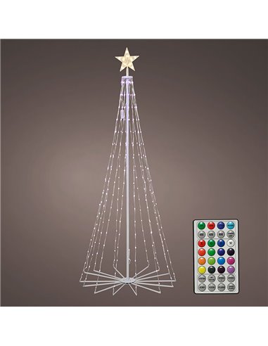 Árbol de navidad 3D micro LED para exterior 490772