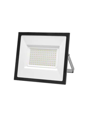 Refletor LED plano de 70 Watts. 5600 lúmens. Luz branca 4000ºK Proteção IP65. Corpo de alumínio