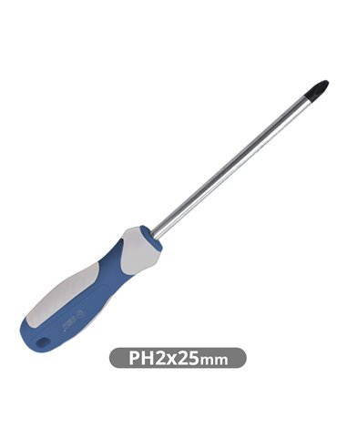 Destornillador Philips corto PH2x25mm