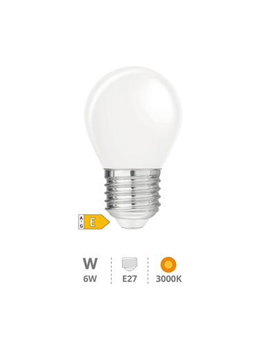 Lámpara Esférica Cristal filamento LED 4W E14 6500K (copia)