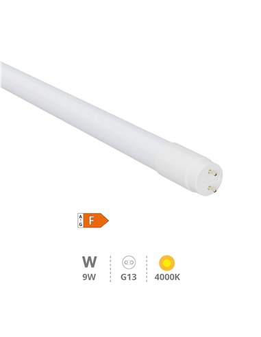 Tubo LED cristal 60cm 9W 4000K