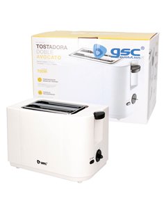 Tostapane elettrico Küken nero 1400w 4 pezzi