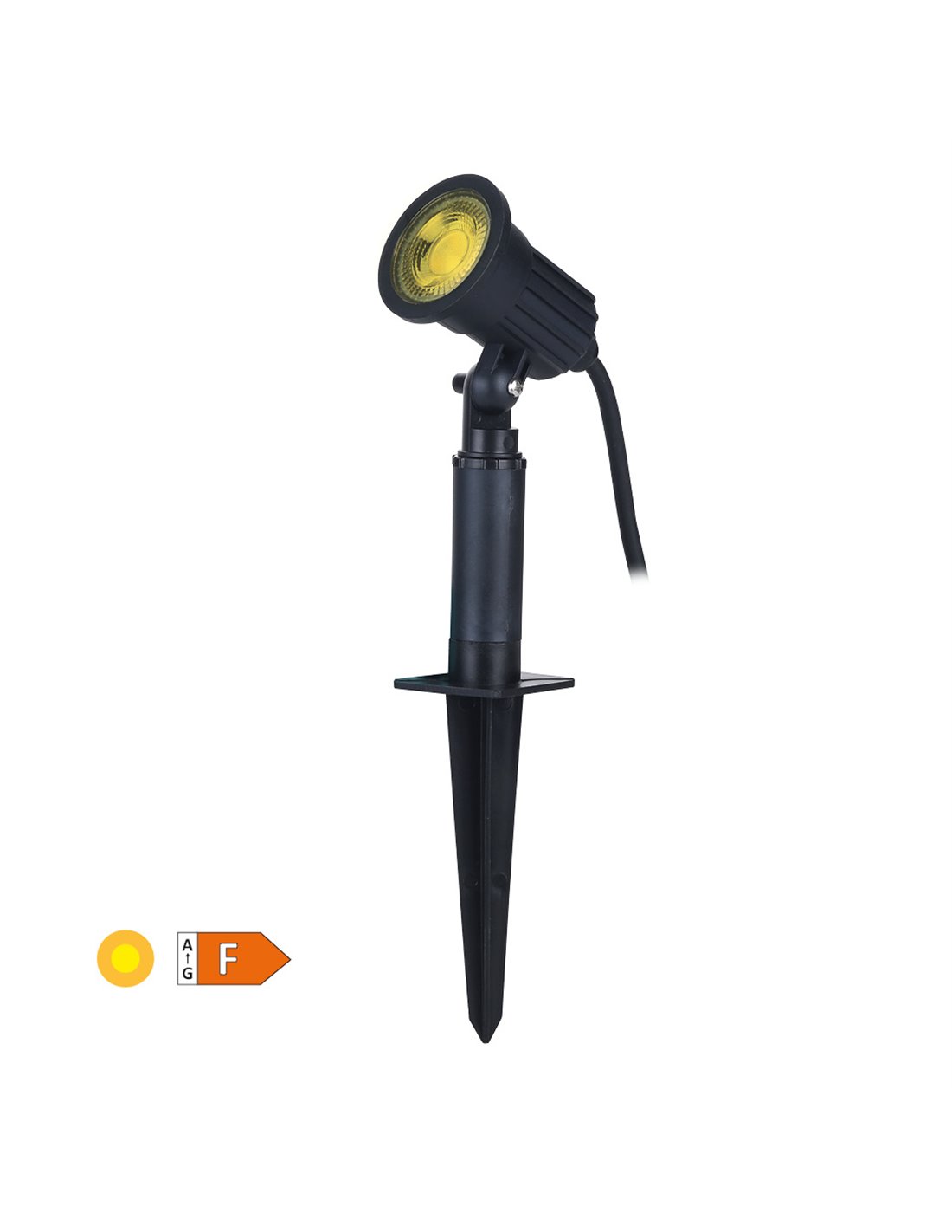 Piquet de Jardin LED 5W Rouge