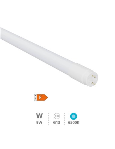 Tubo LED cristal 60cm 9W 6500K