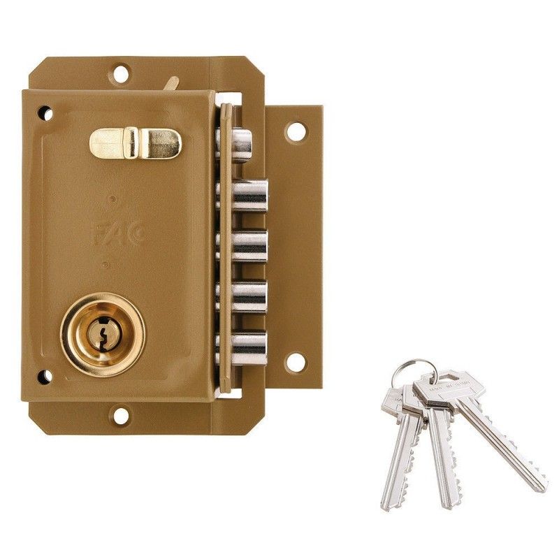 Fac Lock S 90 Cilindro Esquerdo Pintado 70