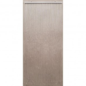 Cortina Para Puerta De Exterior De Tiras De Bambú 90x200 Cm con