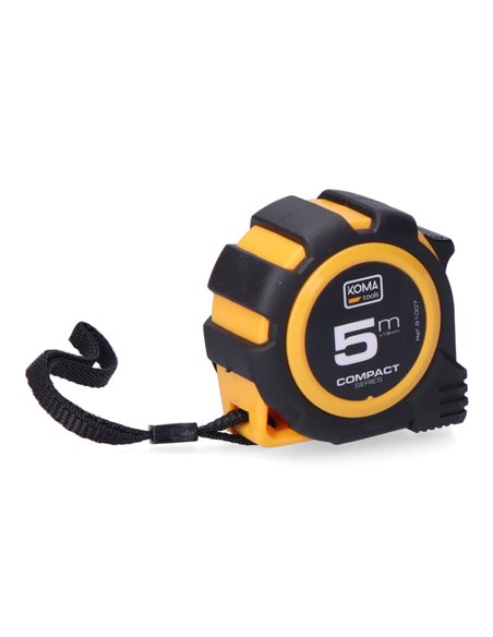 Flexometro 5m x 19mm abs compact koma tools