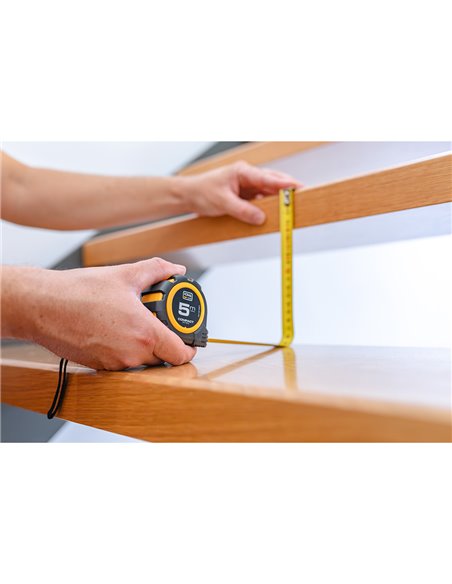 Flexometro 5m x 19mm abs compact koma tools