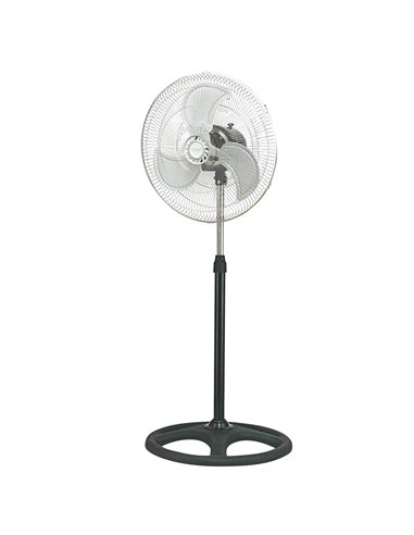 Ventilador de metal 3 em 1 (mesa, parede e chão) 45cm 70W