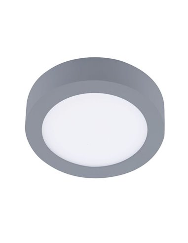 Downlight Superficie LED Novo Redondo Gris 20W 1480 Lm 3000K