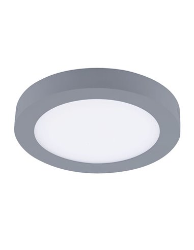 Downlight LED Superficie Novo 20W 4200K Redondo Gris