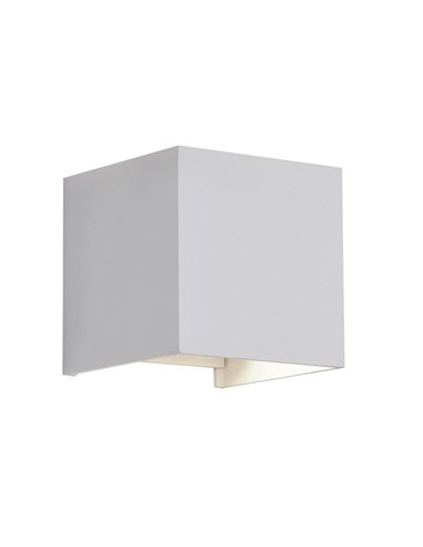 Aplique LED aberto IP54 2x5W 4000K branco