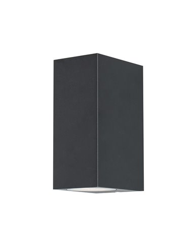 Aplique de exterior Confo Evo 2xGU10 IP44 Negro