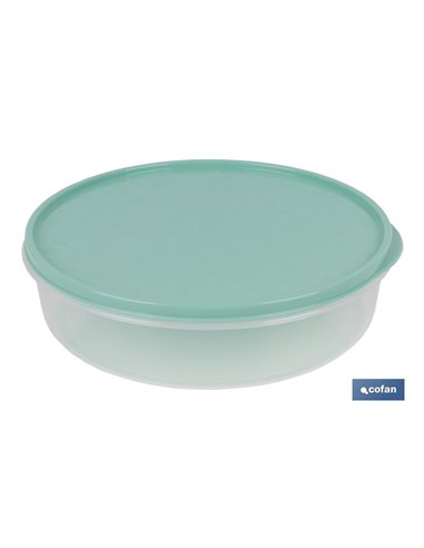 FIAMBRERA TORTILLA REDONDA VERDE  24.5X6.5cm venta unitaria