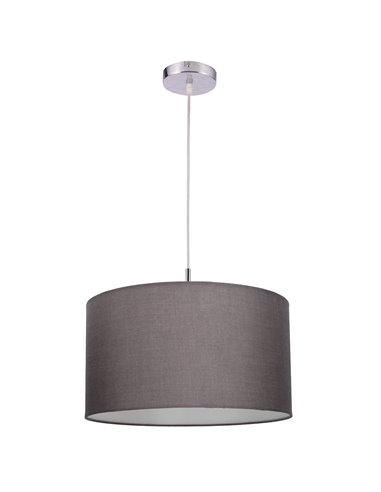 Lámpara de techo colgante Serie Kaliab E27 Ø360mm Gris