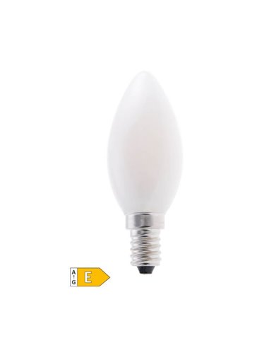 Bombilla LED vela Serie Cristal 4W E14 4000K