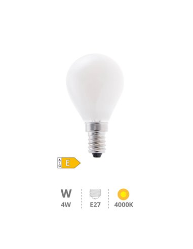 Confezione da 1 lampadina sferica LED E14 5,7 W - Bianco