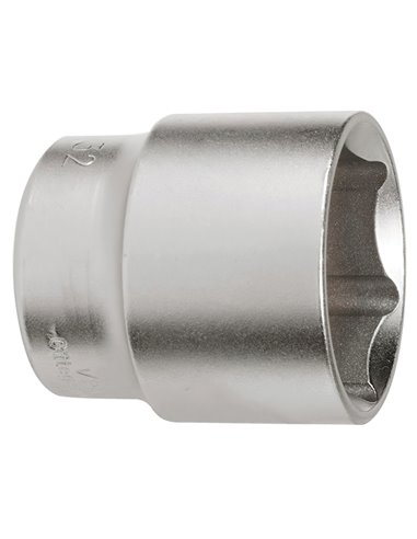 Chave de caixa hexagonal 1/2" 20 mm. Perfil de 6 lados