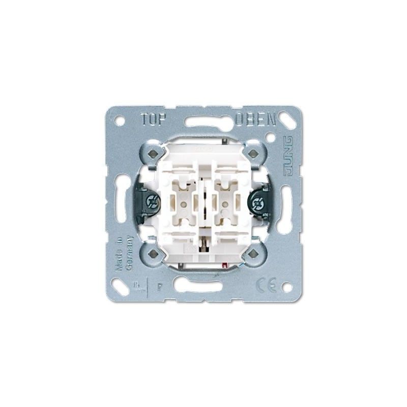 Doble interruptor para persianas con enclavamiento JUNG 509 VU