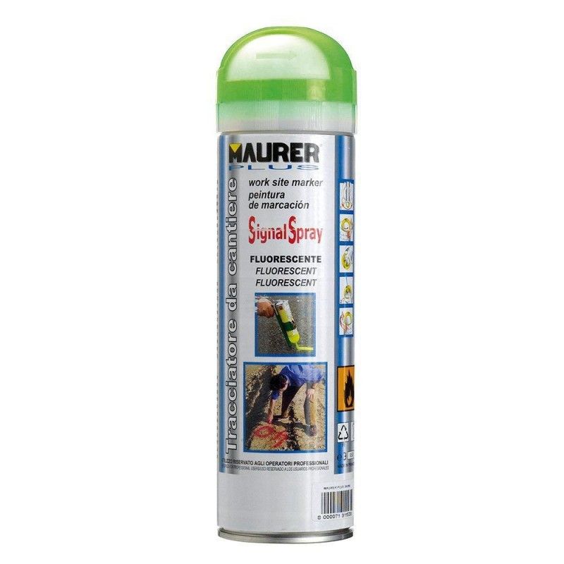 Spray de Tinta Tracer Verde Fluorescente 500 ml.