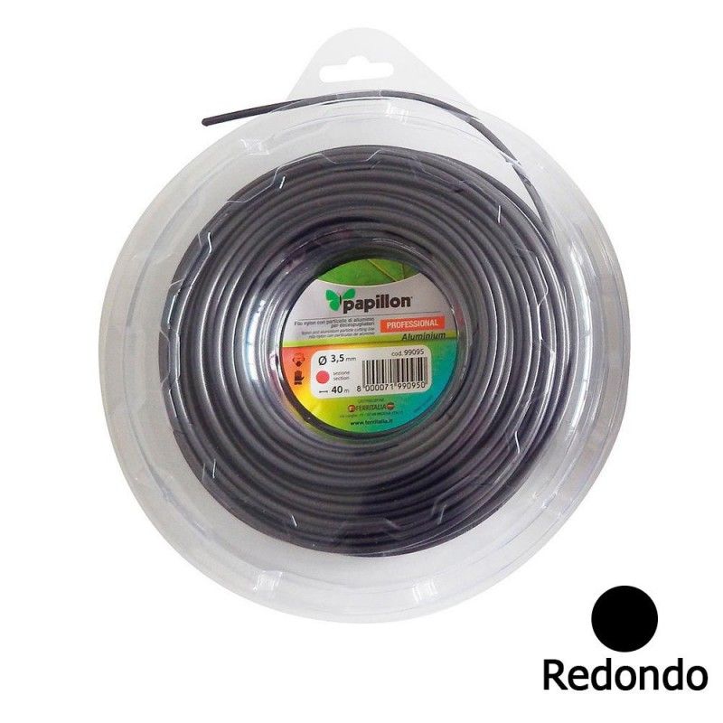 Fio Redondo Profissional de Nylon / Alumínio 3,5 mm. (40 metros)