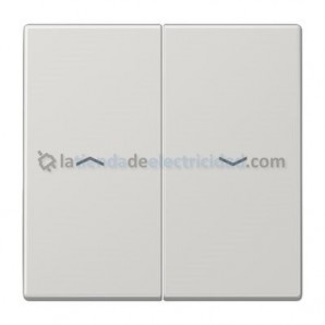 Marco intermedio de placas 50x50 serie LS990 JUNG LS961ZLG Gris claro