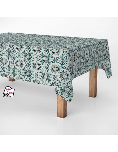 Rolo de toalha de mesa retrô resistente a manchas 140cm x 25m Exma