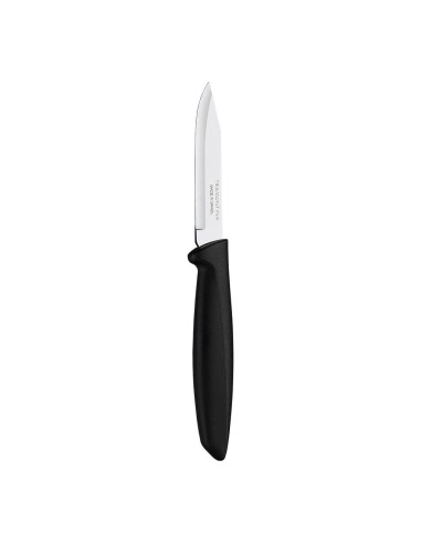 Cuchillo para legumbres y frutas 3" plenus negro tramontina