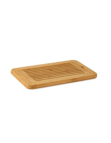 Tabla para corte de pan de bambu 38x24x2cm cc70157 andrea house